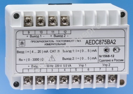 AEDC875AВ2 измерительный преобразователь постоянного тока