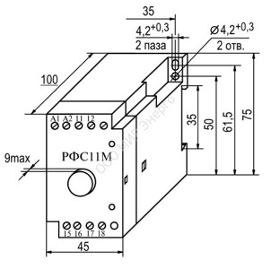Габариты РФС 11М