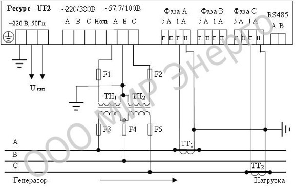 Прибор тт 3 схема